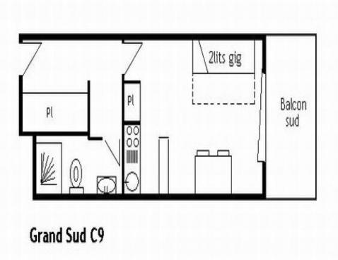 LE GRAND-SUD/107 - Méribel Centre 1600 