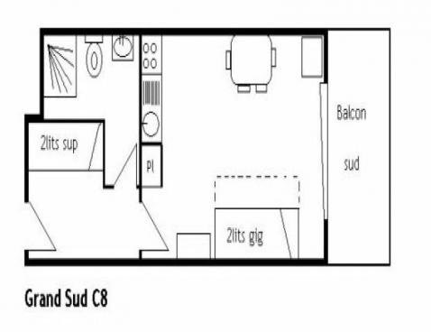 LE GRAND-SUD/108 - Méribel Centre 1600 
