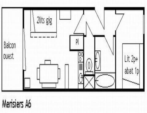 LES MERISIERS/106 - Méribel Centre 1600 