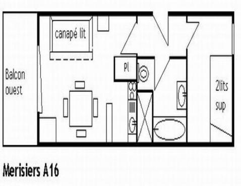 LES MERISIERS/116 - Méribel Centre 1600 