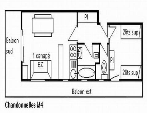 LES CHANDONNELLES I/204 - Méribel Centre 1600 