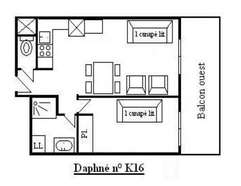 LE DAPHNE/16 - Méribel Centre 1600 