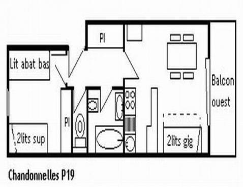 LES CHANDONNELLES II/119 - Méribel Centre 1600 