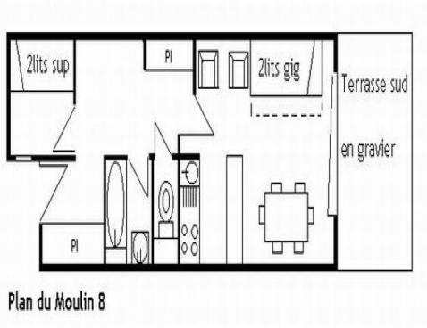 LE PLAN DU MOULIN/8 - Méribel Centre 1600 