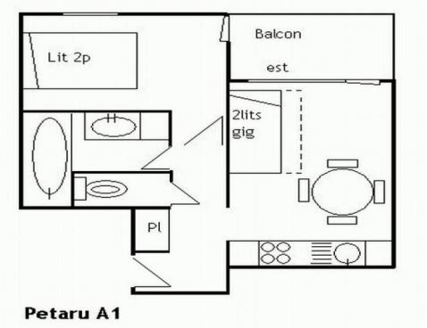 LE PETARU/101 - Méribel Centre 1600 
