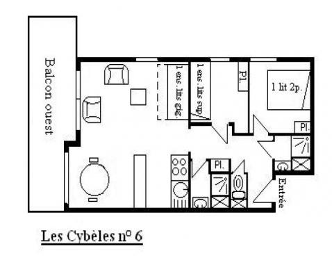 LES CYBELES/6 - Méribel Centre 1600 