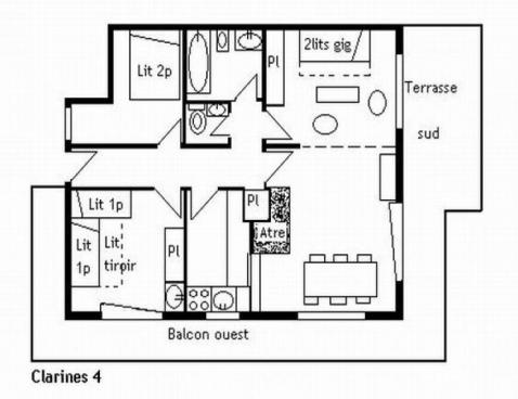 LES CLARINES/4 - Méribel Centre 1600 