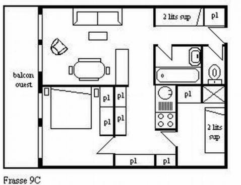 LA FRASSE/109 - Méribel Centre 1600 