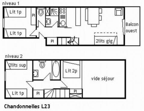 LES CHANDONNELLES I/123 - Méribel Centre 1600 