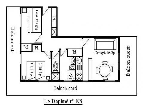 LE DAPHNE/8 - Méribel Centre 1600 