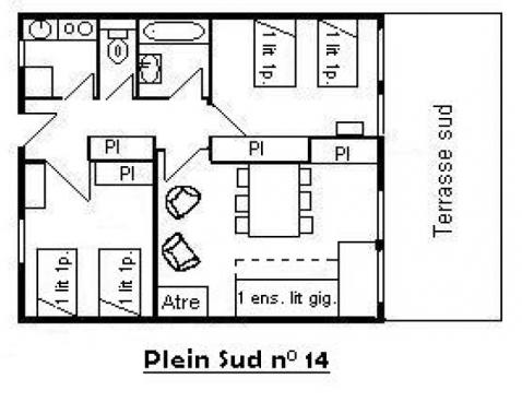LE PLEIN-SUD/14 - Méribel Centre 1600 