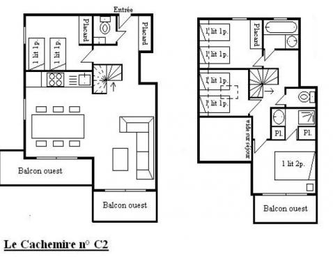 LE CACHEMIRE BAT C/2 - Méribel Centre 1600 