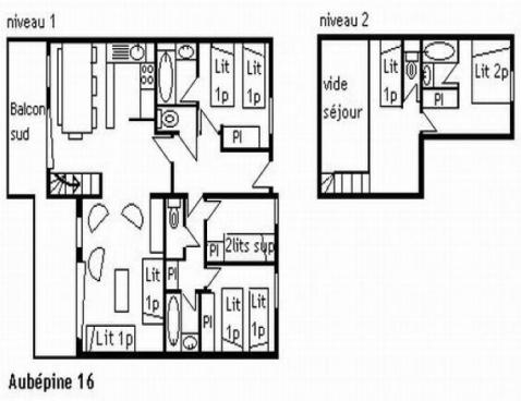 AUBEPINE/16 - Méribel Centre 1600 