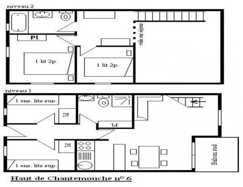 HAUTS DE CHANTEMOUCHE/6 - Méribel Centre 1600 
