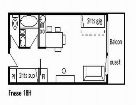 LA FRASSE/318 - Méribel Centre 1600 
