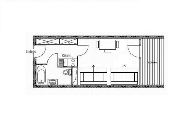 Appartements Alpages - Les Menuires Croisette