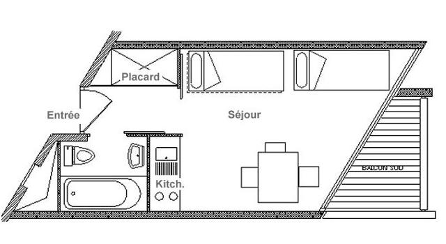 Appartements Grande Masse - Les Menuires Preyerand