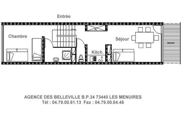travelski home choice - Appartements LES LAUZES - Les Menuires Croisette