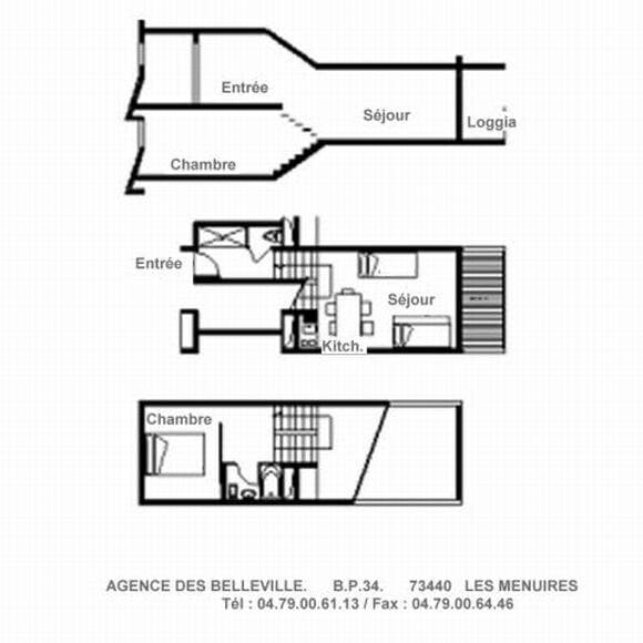 travelski home choice - Appartements DANCHET - Les Menuires Brelin