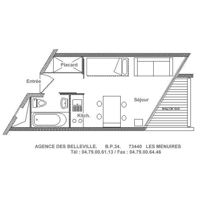 Appartements CARON - Les Menuires Preyerand