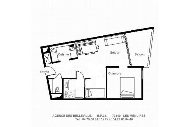 travelski home choice - Appartements ARMOISE - Les Menuires Reberty 1850