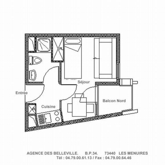 travelski home choice - Appartements SOLDANELLES A - Les Menuires Reberty 1850