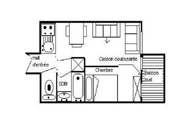 travelski home choice - Appartements BOEDETTE D - Les Menuires Reberty 1850