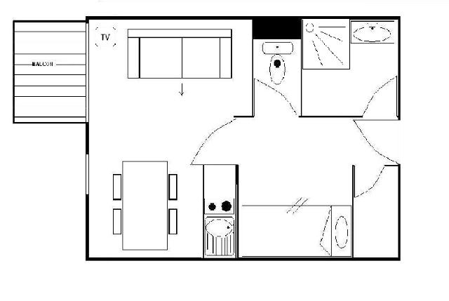 travelski home choice - Appartements GENTIANES - Les Menuires Reberty 1850