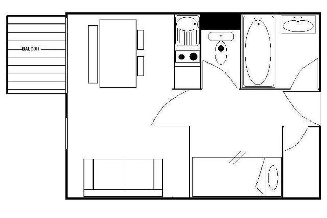 travelski home choice - Appartements GENTIANES - Les Menuires Reberty 1850