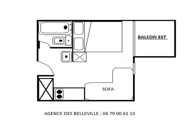 travelski home choice - Appartements GENTIANES - Les Menuires Reberty 1850