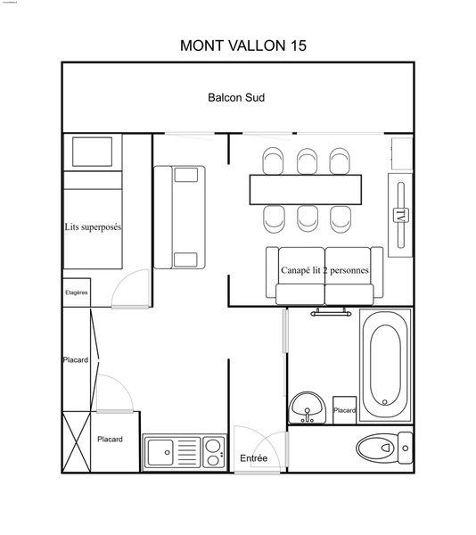 Appartements MONT VALLON - Méribel Mottaret 1850