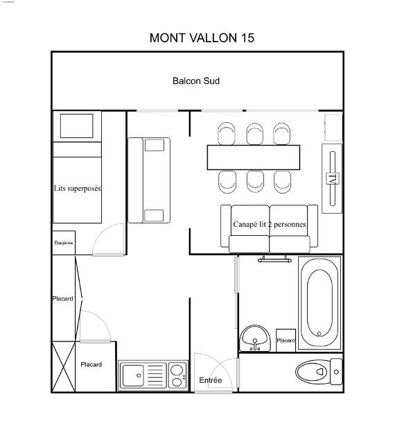 Appartements RESIDENCE MONT VALLON - Méribel Mottaret 1850