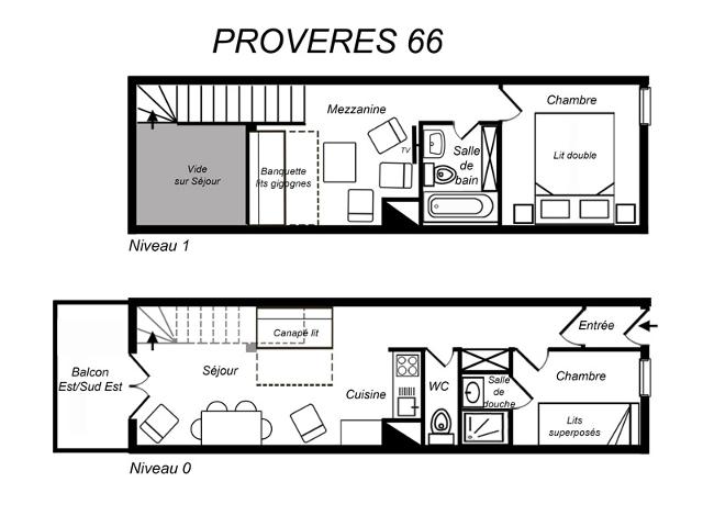 Appartements RESIDENCE PROVERES - Méribel Mottaret 1850