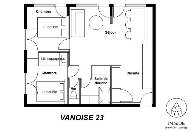 Appartements RESIDENCE VANOISE - Méribel Mottaret 1850