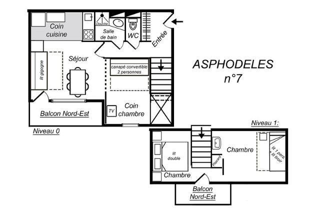 Appartements ASPHODELES - Méribel Mottaret 1850