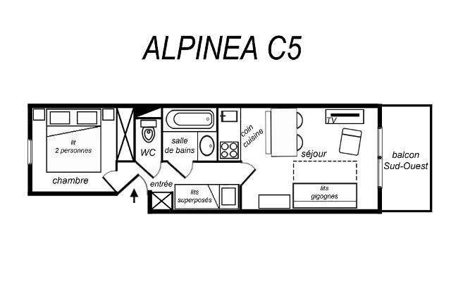 Appartements RESIDENCE ALPINEA - Méribel Mottaret 1850