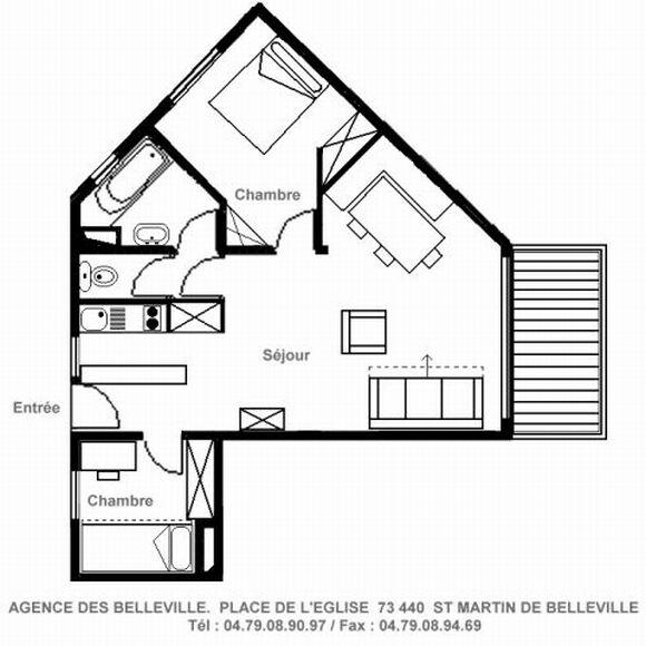travelski home choice - Appartements BALCONS DE TOUGNETTE - Saint Martin de Belleville