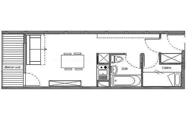 Ski & Soleil - Appartements Aster B1 - Les Menuires Fontanettes