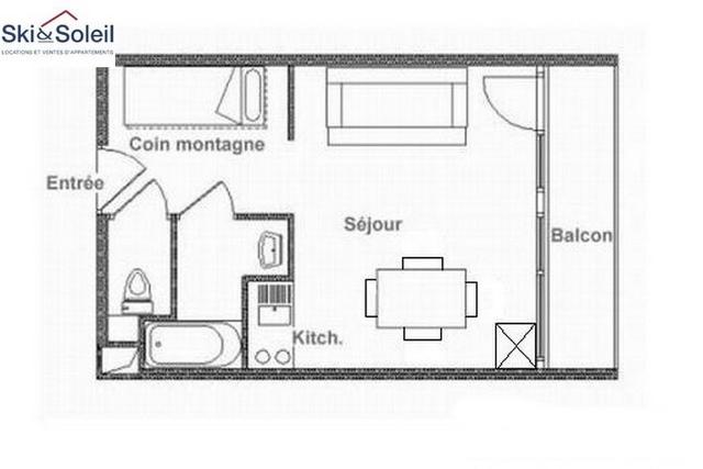 Ski & Soleil - Appartements Ski Soleil I - Les Menuires Bruyères