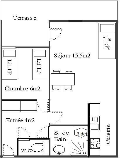 Appartements CORNICHE - Aussois