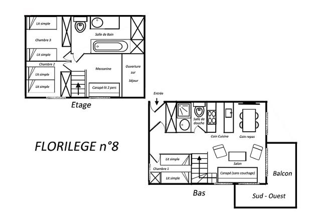Appartements RESIDENCE FLORILEGE - Méribel Mottaret 1850