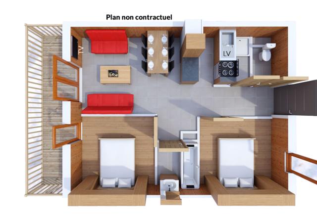 Résidence Les Balcons de Belle Plagne & Spa 4* - Plagne - Belle Plagne