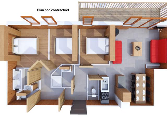 Résidence Les Balcons de Belle Plagne & Spa 4* - Plagne - Belle Plagne