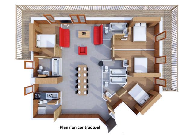 Résidence Les Balcons de Belle Plagne & Spa 4* - Plagne - Belle Plagne