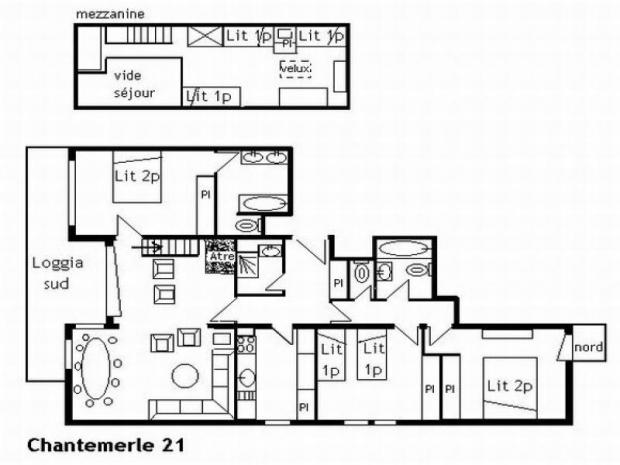 LE CHANTEMERLE - Méribel Centre 1600 