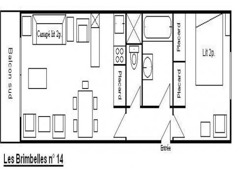 LES BRIMBELLES - Méribel Centre 1600 
