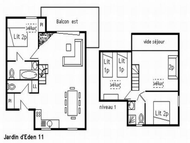 LE JARDIN D'EDEN - Méribel Centre 1600 