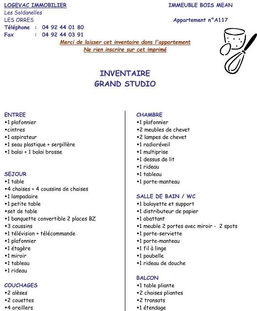 Appartement Les Balcons De Bois Mean 802 - Les Orres