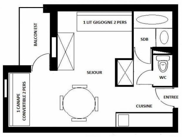 LE CREY - Plagne - Montchavin 