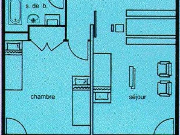 Appartement Le Chamois - Chamrousse